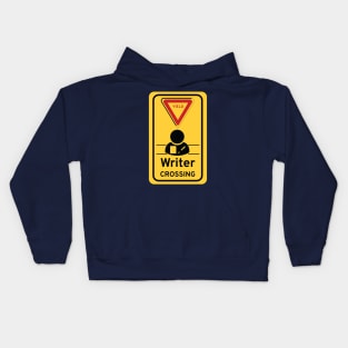 Writer Crossing Kids Hoodie